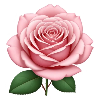 rose shape flower, no stem, now make it a white sticker