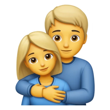 couples hug sticker