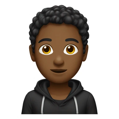 Black sweat outfit  sticker