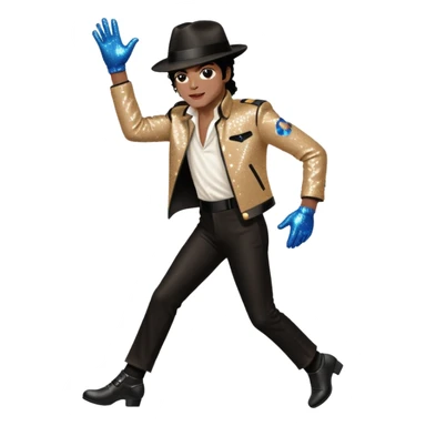 Michel jackson Moonwalk sticker