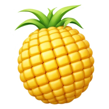 Corn ball sticker