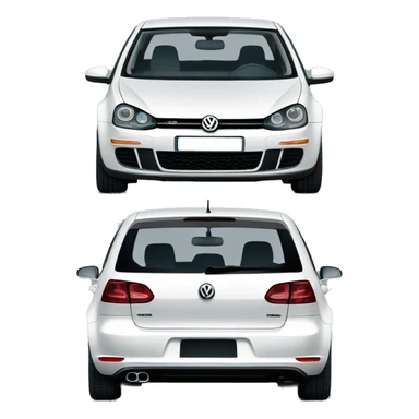 volkswagen golf mk5 sticker