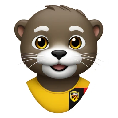Otter with sc Bern trikot sticker