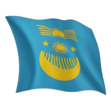 East turkestan flag sticker