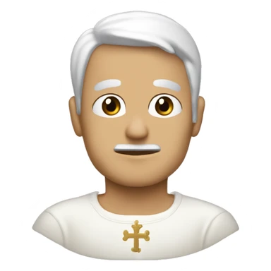 Créame una persona con los brazos cruzados en la cabeza ￼ sticker