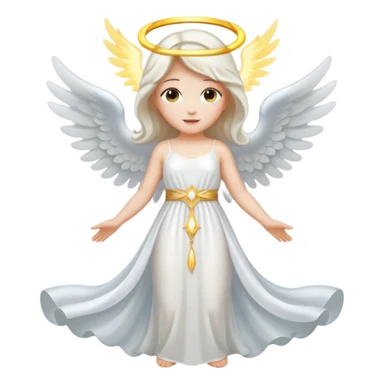 divinidad angelica de luz sticker