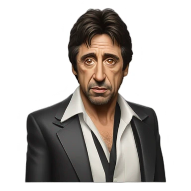 Al Pacino scarface sticker