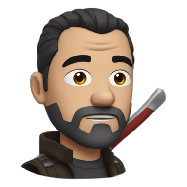 Negan lucile sticker