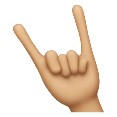 Peace sign smile sticker