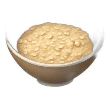 Bowl of Oatmeal sticker