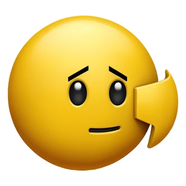 strong pacman seen from the side sticker