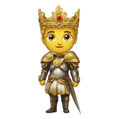 Cœur majestueux sticker