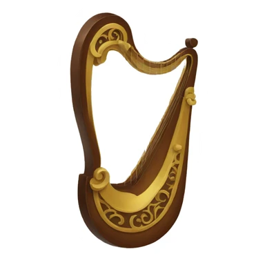 lyre sticker