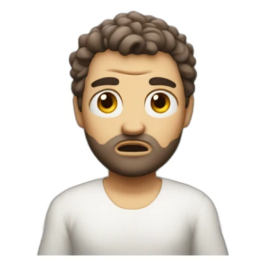 Furious biblically accurate angel with many eyes sticker