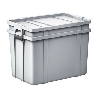 stackable plastic box euro norm sticker