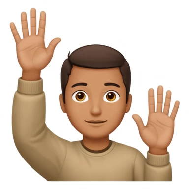 Mason 67 make the do the hands one up and one down palms facing up sticker