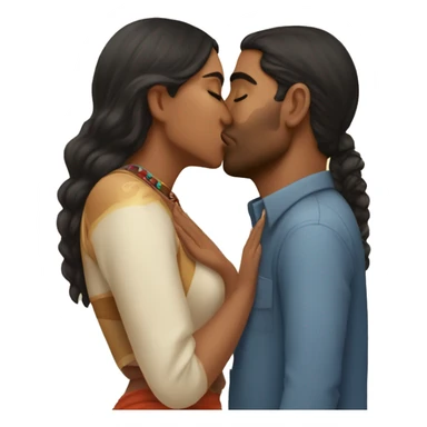 Chris helmsworth kissing short Indian girlfriend  sticker