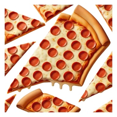 Delicious slice of pizza  sticker