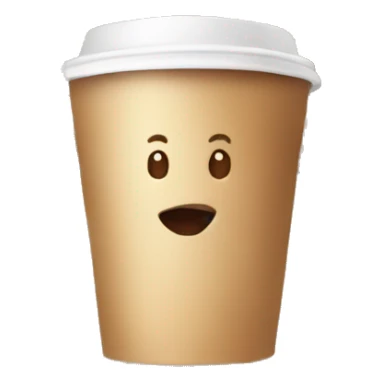 Cupo of coffee sticker