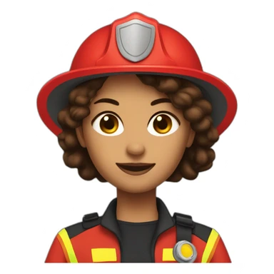 kara killmer firewoman sticker