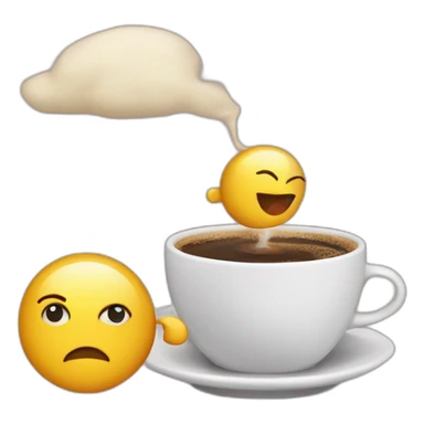 gossip and coffee time at Planet over zoom sticker