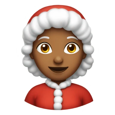 Mrs claus  sticker