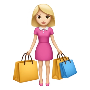 shopaholic sticker