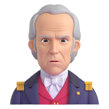 Henry Clay, 19th-century American statesman, looking mad sticker