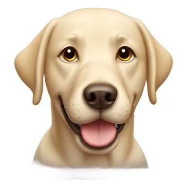 Happy Labrador sticker
