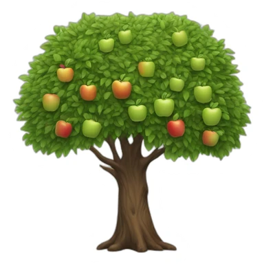 Steve Jobs apple tree sticker
