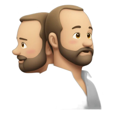 tom segura kissing bert kreischer sticker