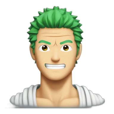 Zoro from one piece sticker