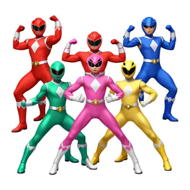 Power rangers  sticker