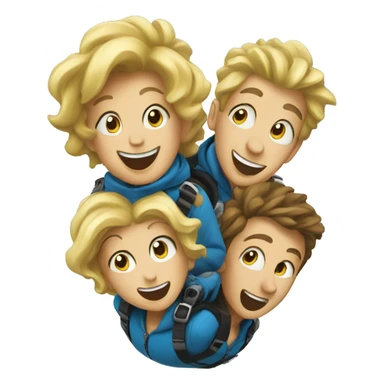 Free fall ride sticker