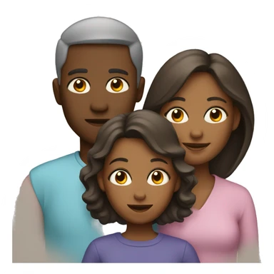 Family of four sticker