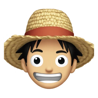 One piece luffy sticker