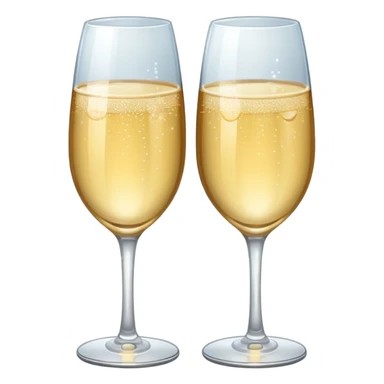 clinking glasses sticker