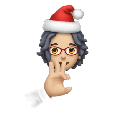 signe jul avec les main sticker