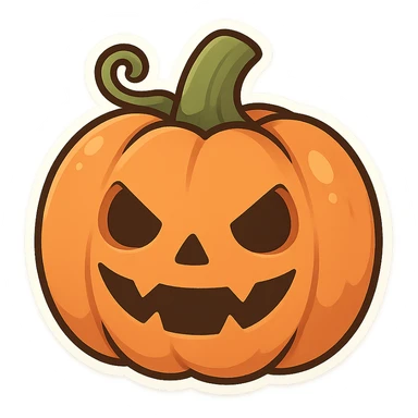 Halloween random object , remove background sticker