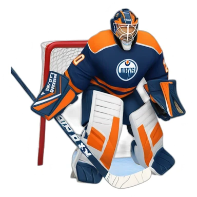 Goalkeaper of icehockey sticker