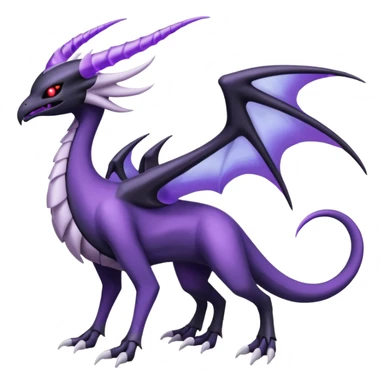 Lunala-Darkrai-Palkia-Fakémon-hybrid-creature (full body)  sticker