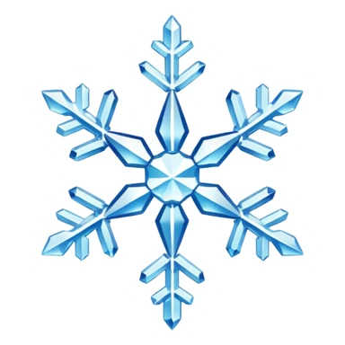 give me a aesthetic snow flake sticker
