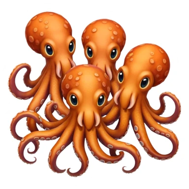 diferentes pulpos sticker