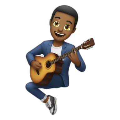 boneco dançando forró sticker