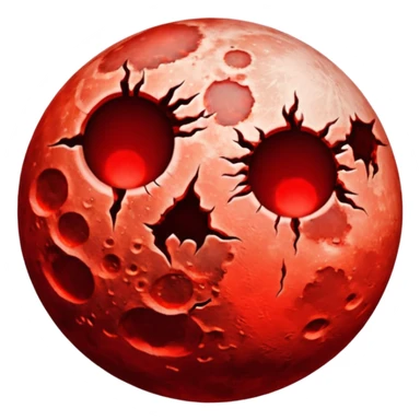 BLOOD MOON sticker