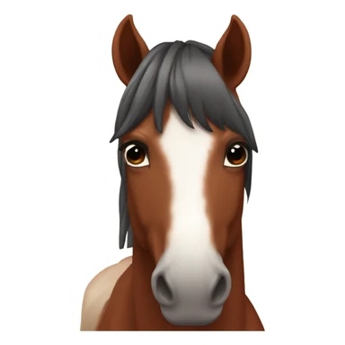 Mare red quern sticker