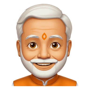 i want narendra modi small emoji sticker