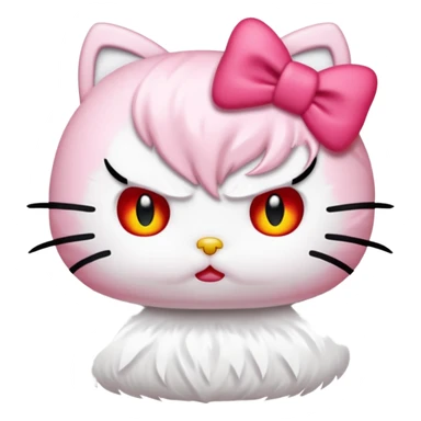 Hello-kitty hello-kitty mad sticker
