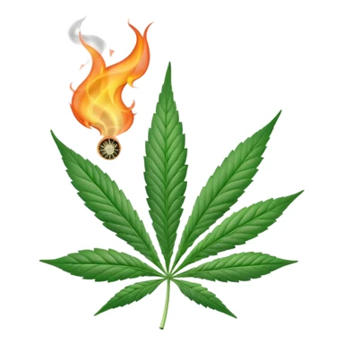 🍃🚬 thc cannabis sticker