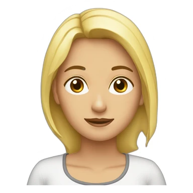 mujer rubia besa a trigueña sticker